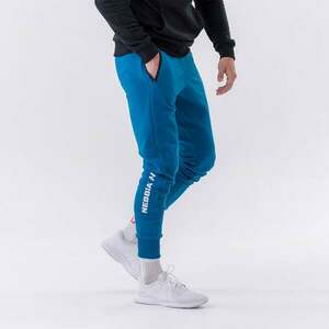 NEBBIA Men‘s Sweatpants Slim Re-gain Blue kép