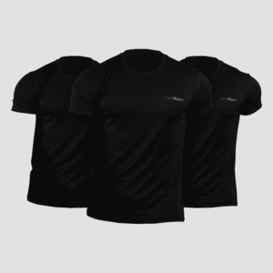 GymBeam TRN póló 3Pack Black kép