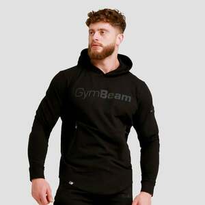 GymBeam Urban kapucnis pulóver Black kép