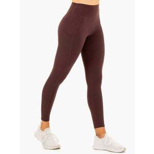 Ryderwear Women‘s Reset High Waisted Pocket Leggings Chocolate kép