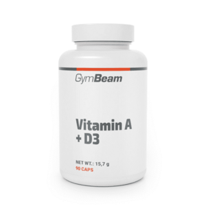 GymBeam A + D3-vitamin kép