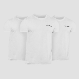 GymBeam Basic póló 3Pack White kép