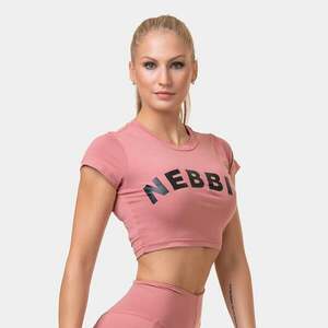 Sporty Hero Old Rose női crop top - NEBBIA kép