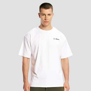 GymBeam Limitless Oversized T-Shirt White kép