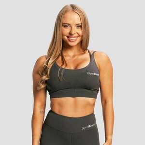 GymBeam BEAT Sports Bra Charcoal kép