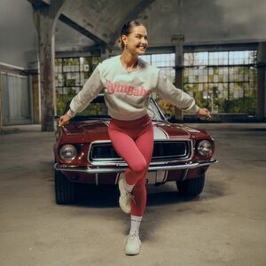 GymBeam Women‘s GymBabe Leggings Bloom kép