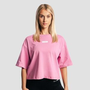 GymBeam Women‘s Girls Club Boxy T-shirt Pink kép