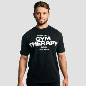 GymBeam Gym Therapy T-shirt Black kép