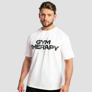 GymBeam Gym Therapy T-shirt White kép