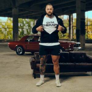 GymBeam Zone Zip Up Hoodie Black kép