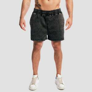 GymBeam Aura Shorts Washed Black kép