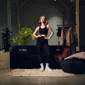 GymBeam Aura Sports Bra Black kép