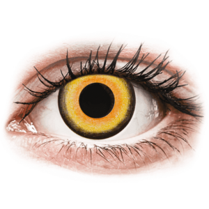 Gelflex CRAZY LENS - Midnight Sun - dioptria nélkül napi lencsék (2 db lencse) kép