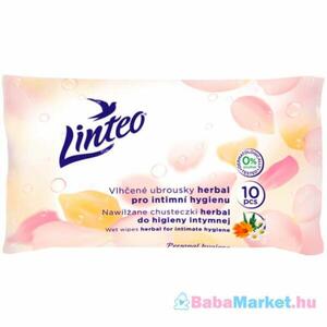 Herbal intim törlőkendő 10 db kép