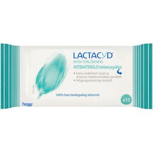 intim törlőkendő antibakteriális 15 db kép