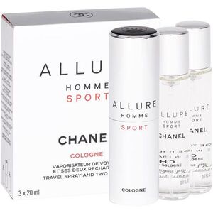 Allure Homme Sport (Travel Spray) (Refills) EDC 3x20 ml (3145891233001) kép