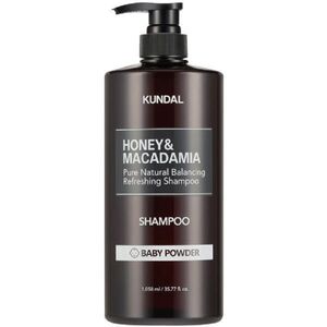 Honey&Macadamia Baby Powder természetes sampon száraz és sérült hajra 500 ml kép