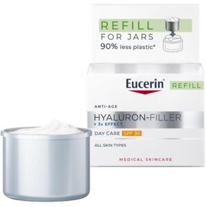 Hyaluron-Filler ráncfeltöltő nappali arckrém SPF30 öko-utántöltő 50 ml kép