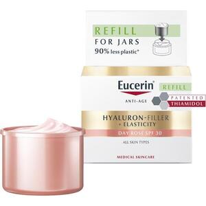 Hyaluron-Filler + Elasticity nappali arckrém SPF30 Rose öko-utántöltő 50 ml kép