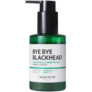 Bye Blackhead 30 Days Miracle Green Tea Tox Bubble Cleanser buborékos pórustisztító gél 120 ml kép