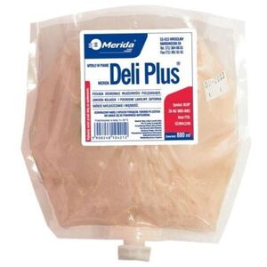 Deli Plus habszappan utántöltő banán illattal 880 ml kép