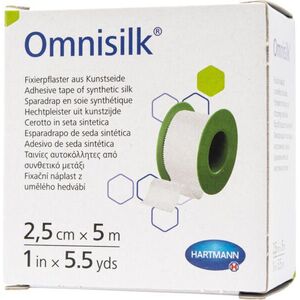 Omnisilk selyem alapú ragtapasz 2, 5 cm x 5 m 900431 kép