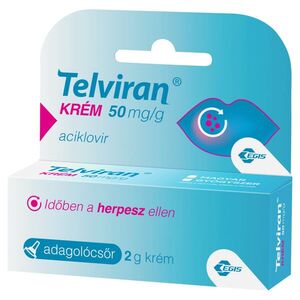 Telviran 50 mg/g krém 2 g kép