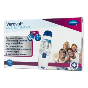 Hartmann Veroval 2 in 1 fül- és homlok lázmérő kép