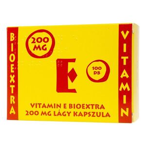 Bioextra Vitamin E Bioextra 200 mg lágy kapszula 100 db kép