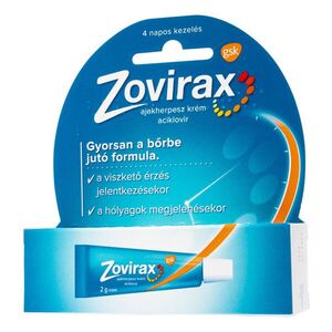 Zovirax ajakherpesz krém 2 g kép