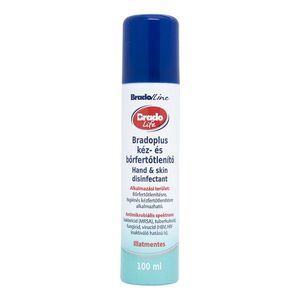 Bradoplus kéz- és bőrfertőtlenítőszer szórófejes 100 ml kép