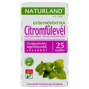 Naturland Citromfűlevél filteres tea 25 db kép