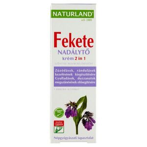 Naturland fekete nadálytő krém 2 in 1 100 ml kép
