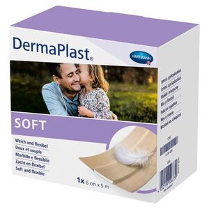DermaPlast Soft sebtapasz tekercsben 6 cm x 5 m kép