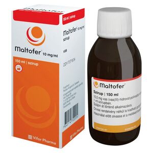 Maltofer 10 mg/ml szirup 150 ml kép