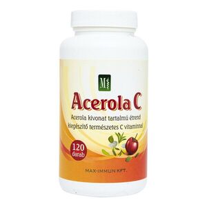 Max-Immun Acerola C-vitamin Kapszula 120 db kép