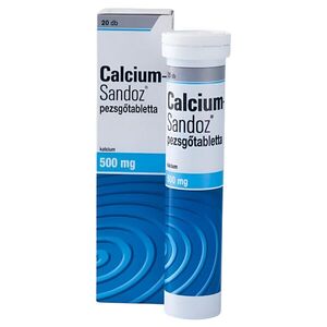 Calcium-Sandoz pezsgőtabletta 20 db kép