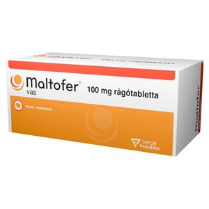 Maltofer 100 mg rágótabletta 100 db kép