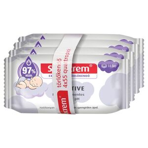 Sudocrem Sensitive törlőkendő 4 x 55 db kép
