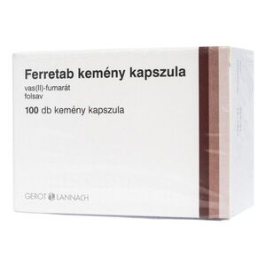 Ferretab kemény kapszula 100 db kép