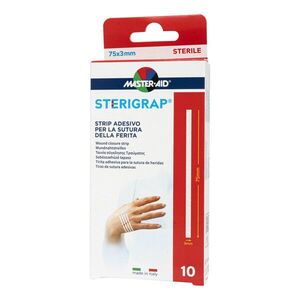 Master-Aid Sterigrap sebzáró tapasz 75 x 3 mm 10 db kép