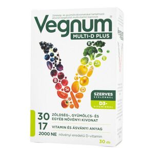 Vegnum Multi-D plusz kapszula 30 db kép