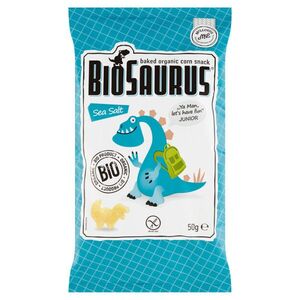 Biopont BioSaurus Junior sós kukorica snack 50 g kép