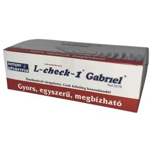 Gabriel L-Check-1 ovulációs teszt 5 db kép