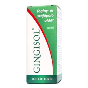 Interherb Gingisol fogíny- és szájápoló oldat 10 ml kép