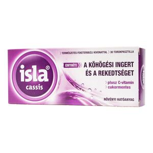 Isla Cassis szopogató tabletta 30 db kép