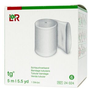 TG Fehér Csőkötszer 6, 5 cm x 5 m kép