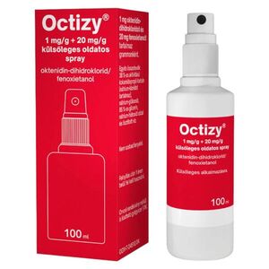 Octizy 1 mg/g + 20 mg/g külsőleges oldatos spray 100 ml kép