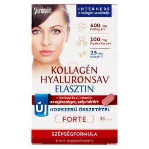 Interherb Kollagén & Hyaluronsav Elasztin forte tabletta 30 db kép