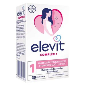 Elevit Complex 1 Multivitamin filmtabletta 30 db kép